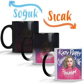 Baskı Dükkanı KB604 Katy Perry Chained To The Rhythm Porselen Kupa Bardak
