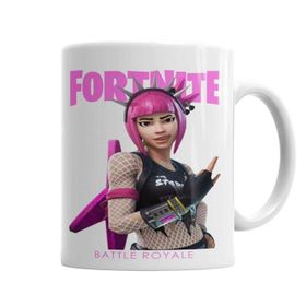 Baskı Dükkanı KB6043 Fortnite Acorde Potente Rockeira Porselen Kupa Bardak