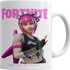Baskı Dükkanı KB6043 Fortnite Acorde Potente Rockeira Porselen Kupa Bardak
