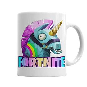 Baskı Dükkanı KB6049 Fortinite Unicorn Porselen Kupa Bardak