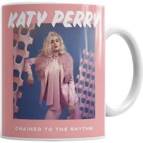 Baskı Dükkanı KB605 Katy Perry Chained To The Rhythm Porselen Kupa Bardak