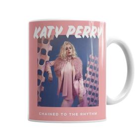 Baskı Dükkanı KB605 Katy Perry Chained To The Rhythm Porselen Kupa Bardak