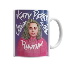 Baskı Dükkanı KB605 Katy Perry Chained To The Rhythm Porselen Kupa Bardak