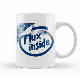 Baskı Dükkanı KB6055 Flux Inside Porselen Kupa Bardak