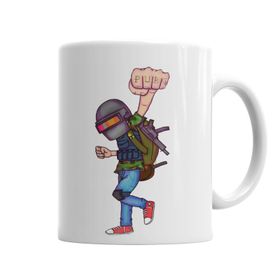 Baskı Dükkanı KB6062 Feminina Battlegrounds Porselen Kupa Bardak