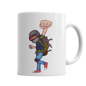 Baskı Dükkanı KB6062 Feminina Battlegrounds Porselen Kupa Bardak