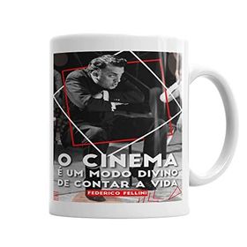 Baskı Dükkanı KB6063 Federico Fellini Porselen Kupa Bardak