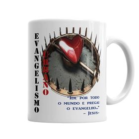 Baskı Dükkanı KB6079 Evangelismo Urbano Porselen Kupa Bardak