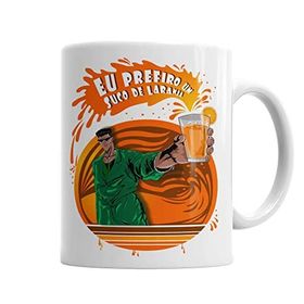 Baskı Dükkanı KB6081 Eu Prefiro Um Suco De Laranja Porselen Kupa Bardak