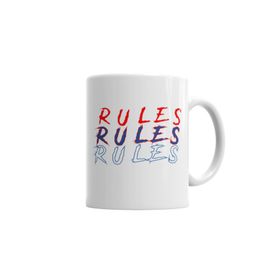 Baskı Dükkanı KB6087 Estampa Rules Especial Porselen Kupa Bardak