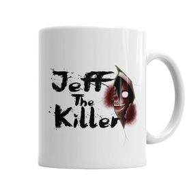 Baskı Dükkanı KB6090 Estampa Jeff The Killer Porselen Kupa Bardak