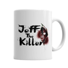 Baskı Dükkanı KB6090 Estampa Jeff The Killer Porselen Kupa Bardak