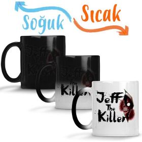Baskı Dükkanı KB6090 Estampa Jeff The Killer Porselen Kupa Bardak