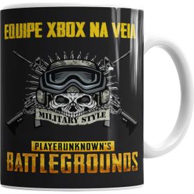 Baskı Dükkanı KB6096 Equipe Xbox Na Veia Battlegrounds Porselen Kupa Bardak