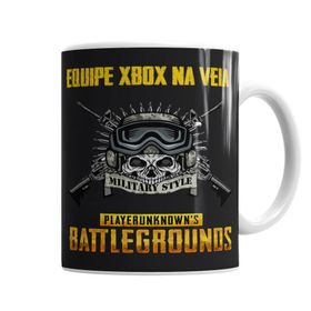 Baskı Dükkanı KB6096 Equipe Xbox Na Veia Battlegrounds Porselen Kupa Bardak