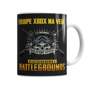 Baskı Dükkanı KB6096 Equipe Xbox Na Veia Battlegrounds Porselen Kupa Bardak