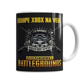 Baskı Dükkanı KB6096 Equipe Xbox Na Veia Battlegrounds Porselen Kupa Bardak