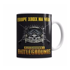 Baskı Dükkanı KB6096 Equipe Xbox Na Veia Battlegrounds Porselen Kupa Bardak