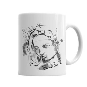 Baskı Dükkanı KB6102 Holy Porselen Kupa Bardak