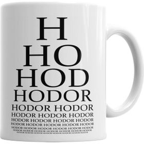 Baskı Dükkanı KB6104 Hodor Porselen Kupa Bardak