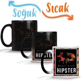Baskı Dükkanı KB6105 Hipster Porselen Kupa Bardak