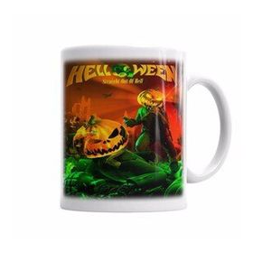 Baskı Dükkanı KB6111 Helloween Straight Out Of Hell Porselen Kupa Bardak