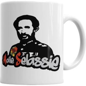 Baskı Dükkanı KB6119 Haile Selassie Porselen Kupa Bardak