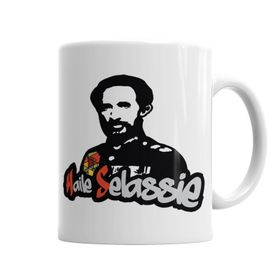 Baskı Dükkanı KB6119 Haile Selassie Porselen Kupa Bardak