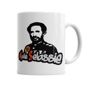 Baskı Dükkanı KB6119 Haile Selassie Porselen Kupa Bardak