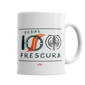 Baskı Dükkanı KB6128 Grupo Pedal 100 Frescura Branca Porselen Kupa Bardak