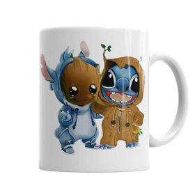 Baskı Dükkanı KB6130 Groot E Stitch Porselen Kupa Bardak