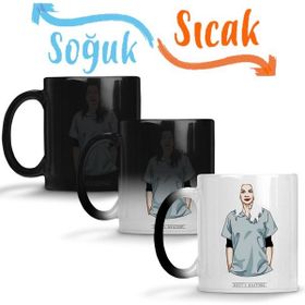 Baskı Dükkanı KB6134 Greys Anatomy Porselen Kupa Bardak