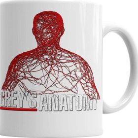 Baskı Dükkanı KB6135 Greys Anatomy Porselen Kupa Bardak