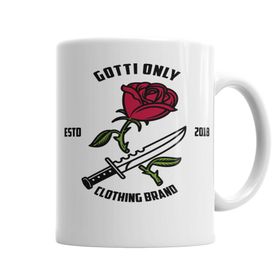 Baskı Dükkanı KB6142 Gotti Only Roses Porselen Kupa Bardak
