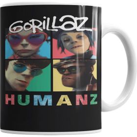 Baskı Dükkanı KB6143 Gorillaz Girls Just Wanna Have Fun Porselen Kupa Bardak