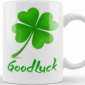 Baskı Dükkanı KB6146 Good Luck Porselen Kupa Bardak