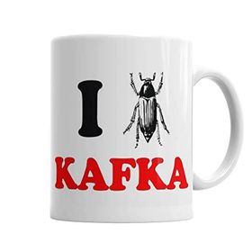Baskı Dükkanı KB615 Kafka Porselen Kupa Bardak