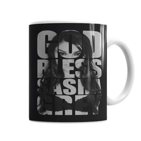 Baskı Dükkanı KB6157 God Bless Sasha Grey Porselen Kupa Bardak