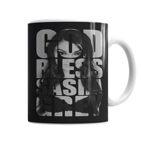 Baskı Dükkanı KB6157 God Bless Sasha Grey Porselen Kupa Bardak