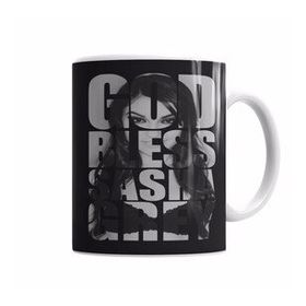 Baskı Dükkanı KB6157 God Bless Sasha Grey Porselen Kupa Bardak