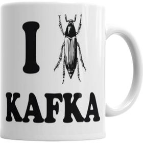 Baskı Dükkanı KB616 Kafka Porselen Kupa Bardak