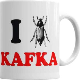 Baskı Dükkanı KB616 Kafka Porselen Kupa Bardak