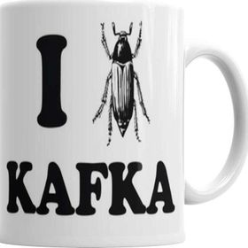 Baskı Dükkanı KB616 Kafka Porselen Kupa Bardak