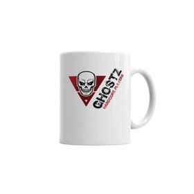 Baskı Dükkanı KB6167 Ghostz Logo Preta Porselen Kupa Bardak
