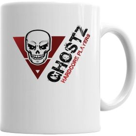 Baskı Dükkanı KB6167 Ghostz Logo Preta Porselen Kupa Bardak