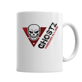 Baskı Dükkanı KB6167 Ghostz Logo Preta Porselen Kupa Bardak