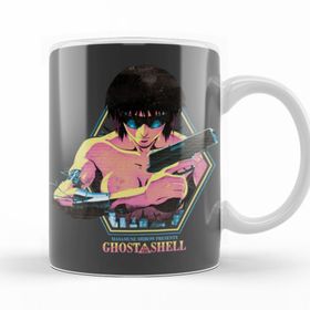 Baskı Dükkanı KB6170 Ghost In The Shell Porselen Kupa Bardak
