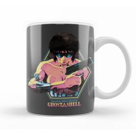 Baskı Dükkanı KB6170 Ghost In The Shell Porselen Kupa Bardak