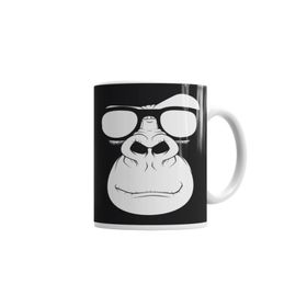 Baskı Dükkanı KB6175 Geek Monkey Porselen Kupa Bardak