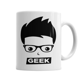 Baskı Dükkanı KB6175 Geek Monkey Porselen Kupa Bardak